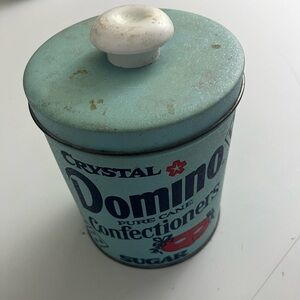 Vintage Domino sugar tin